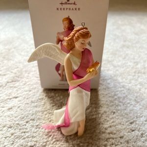 Susan G. Komen Hallmark Keepsake Christmas Ornament 2018 Angel of Courage
